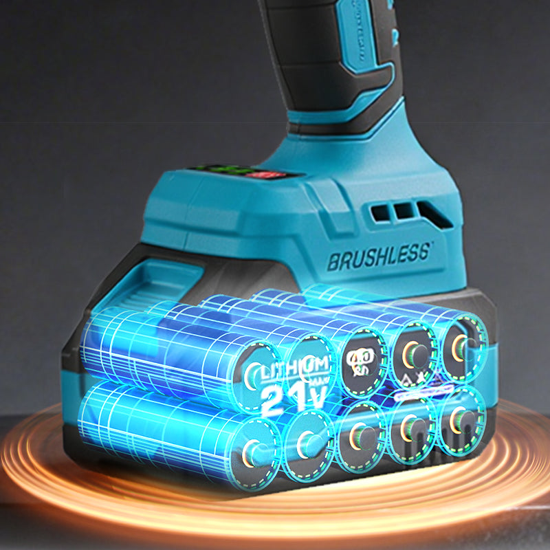 Kalvori Impact Wrench 4.0Ah lithium battery - stable energy output and improved charging cycles