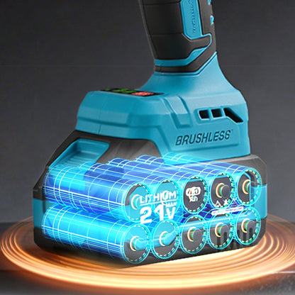 Kalvori Impact Wrench 4.0Ah lithium battery - stable energy output and improved charging cycles