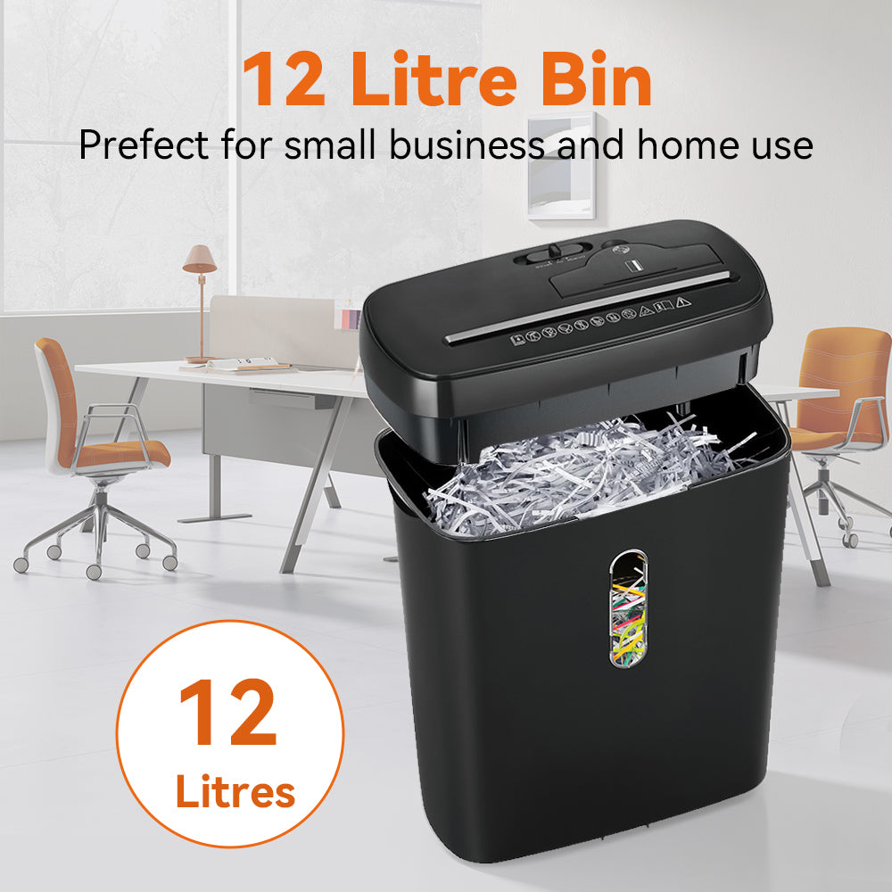 Kalvori Paper Shredder confetti-cut paper