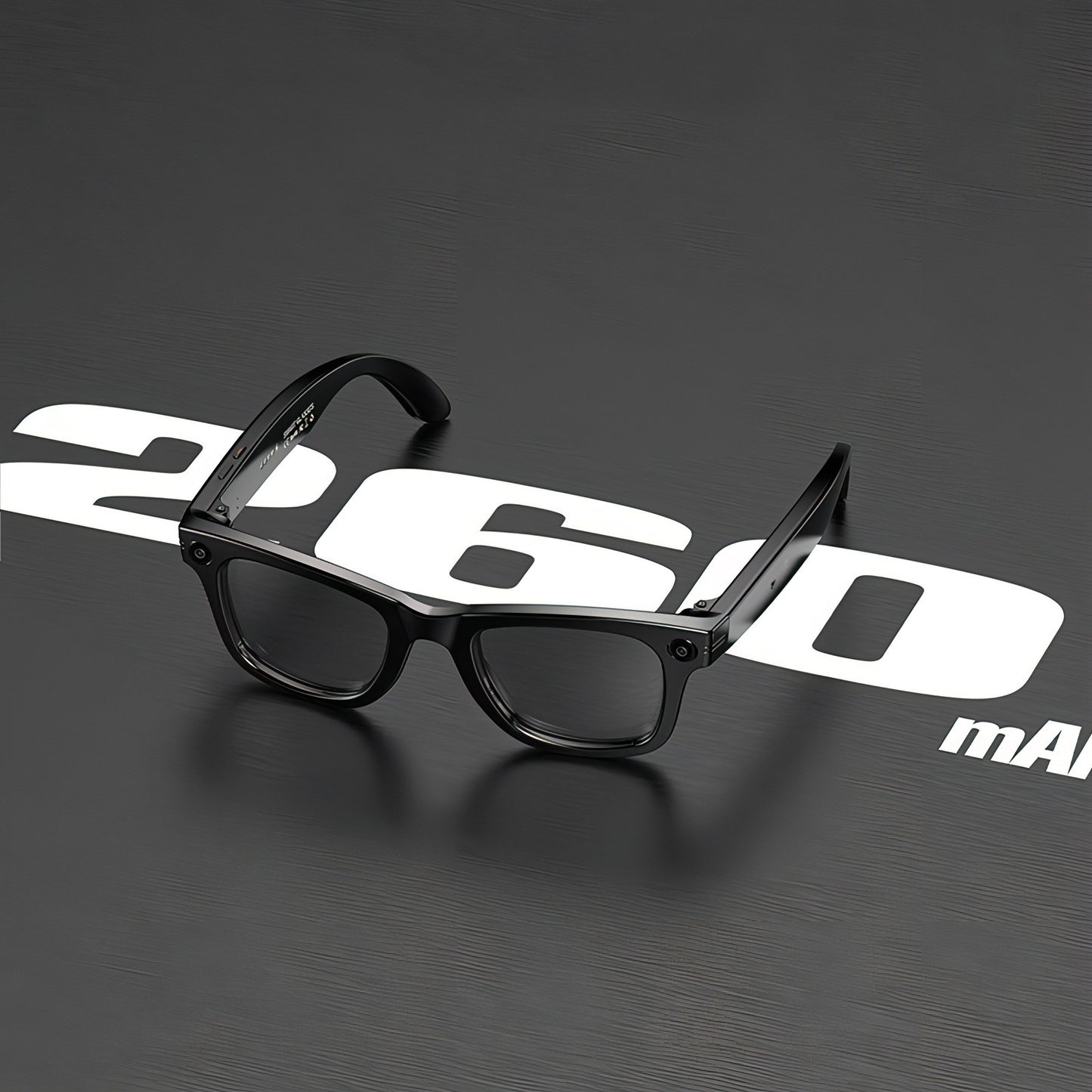 Black Keovy Smart Glasses on a dark background with '260' branding.