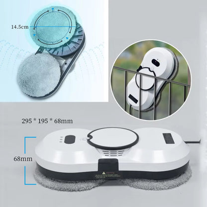KleerMate Smart Cleaning Robot with features highlighted on a gray background
