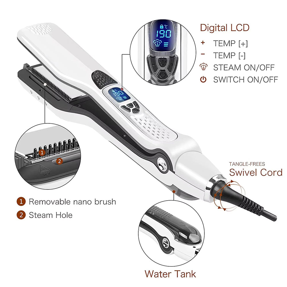 LuxeGlidie Straightener lcd