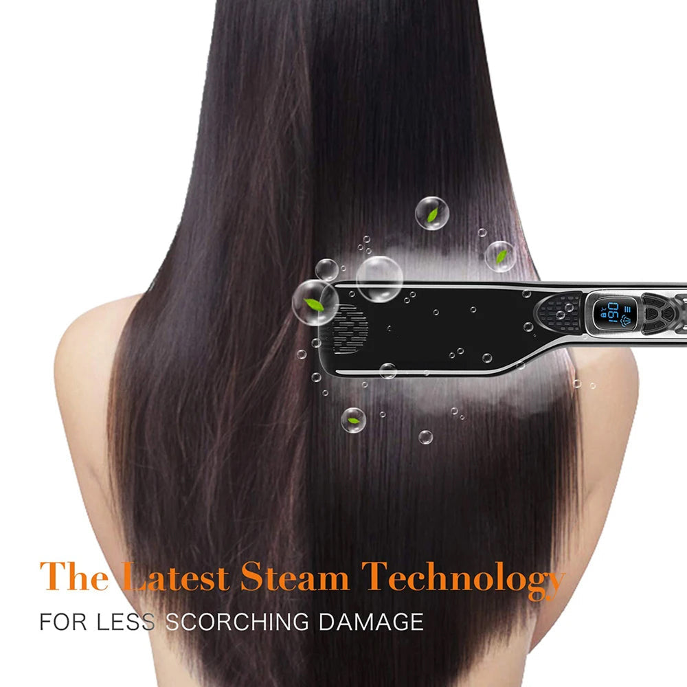 LuxeGlidie Straightener steam 