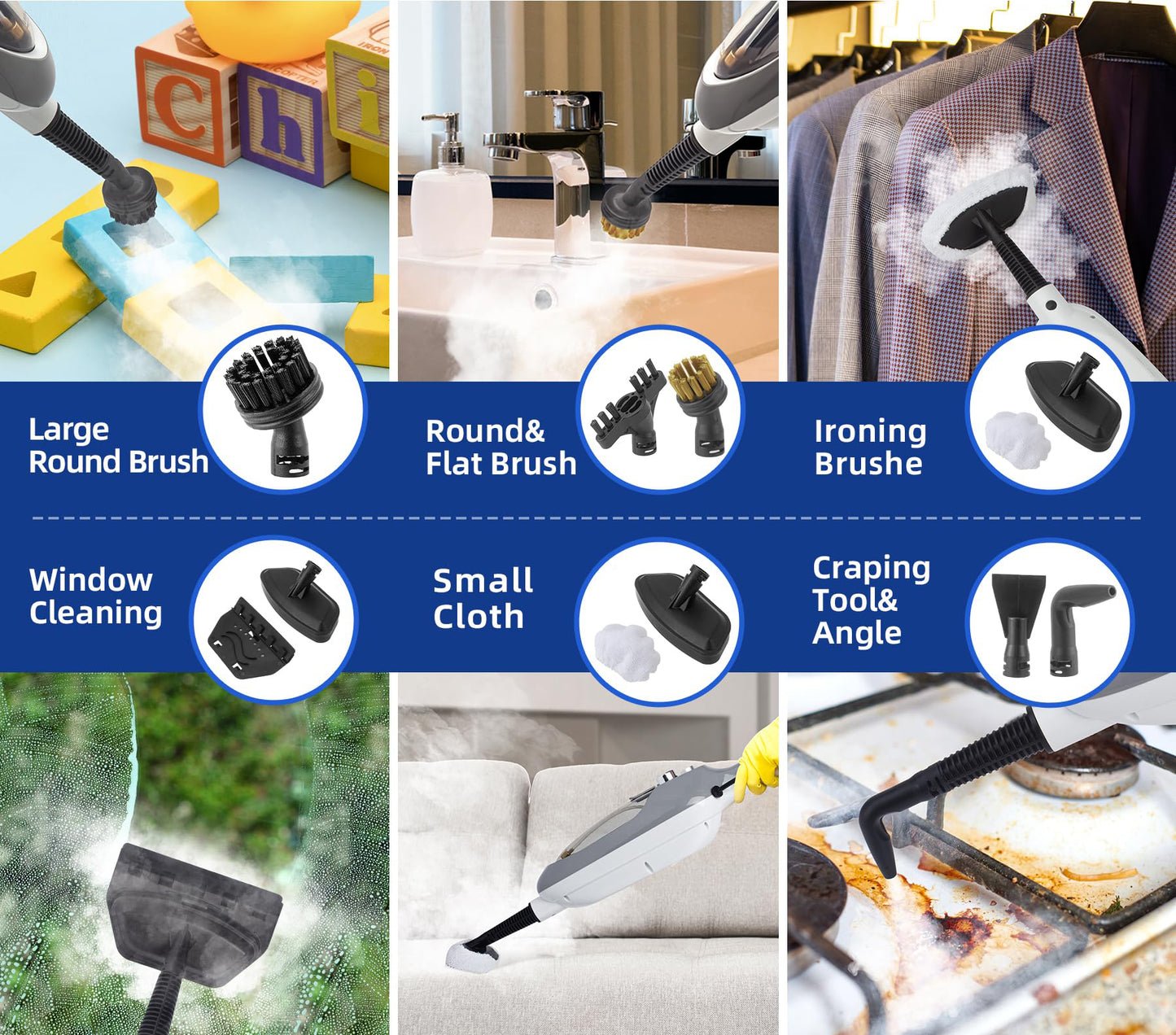 Mistivo Steam Mop more than a steam mop