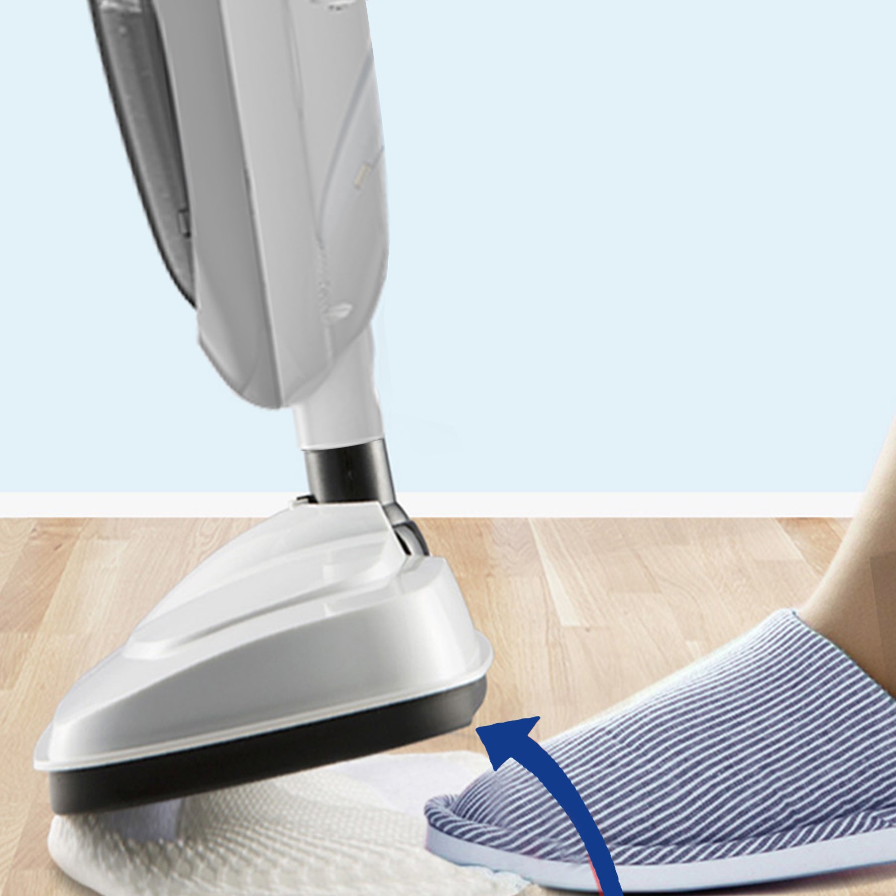 Mistivo Steam Mop easy to install remove pads