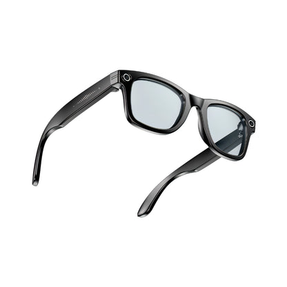Black Mizeel AI Smart Glasses on a white background
