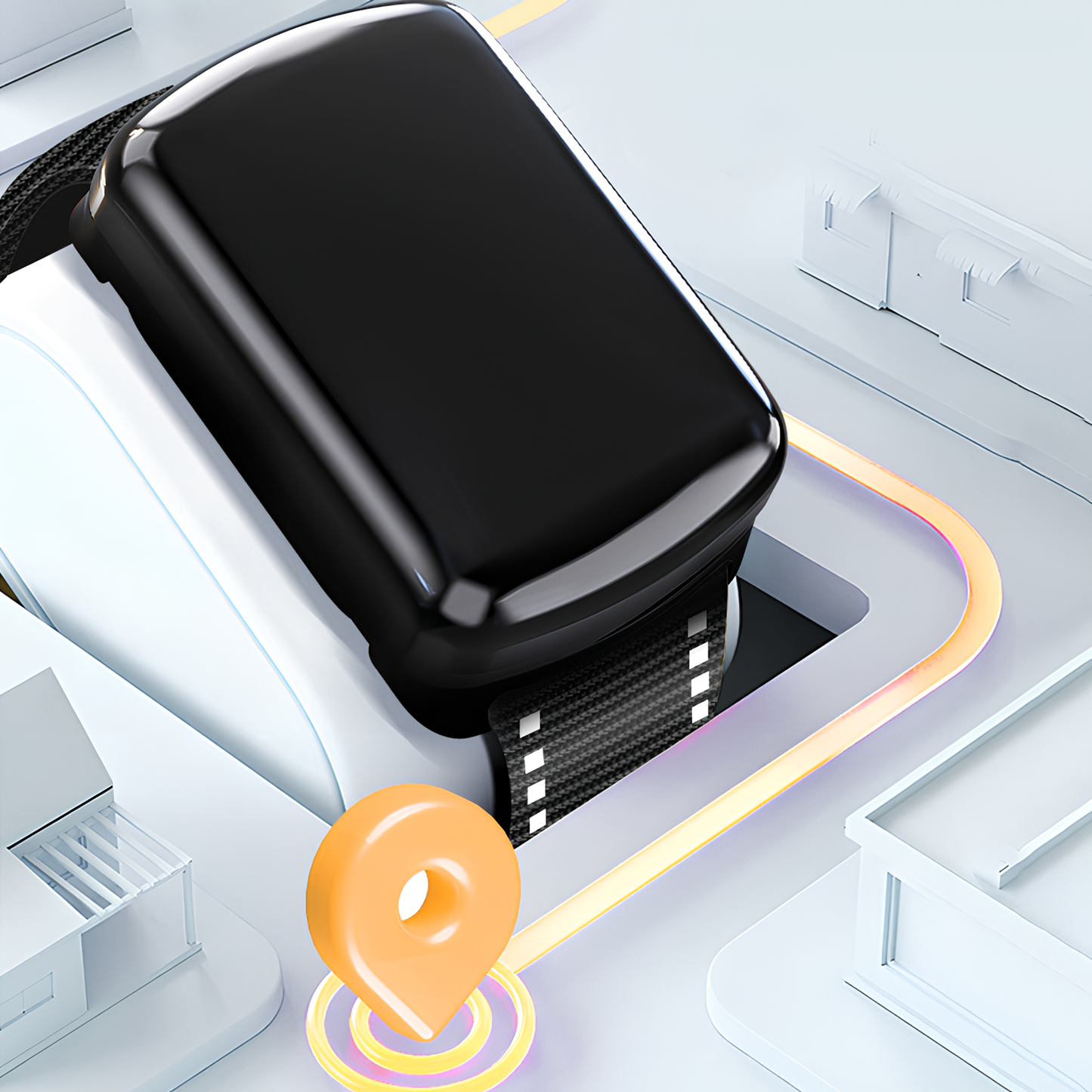 Moravon Dog GPS Tracker multi-mode calibration - GPS BeiDou WiFi LBS precision tracking any environment