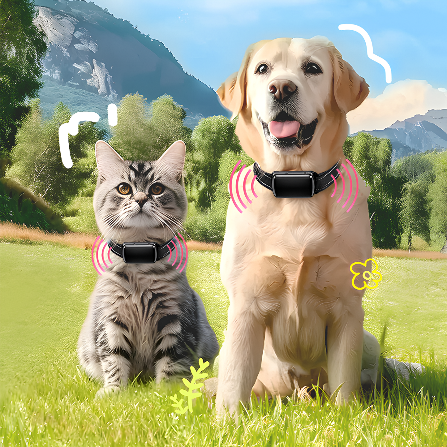 Moravon Dog GPS Tracker global ready - 100 countries languages map services cross-border travel