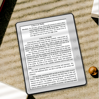Moravon Ebook Reader crisp at every scale sharp as fine print - 920x680 smooth text edges