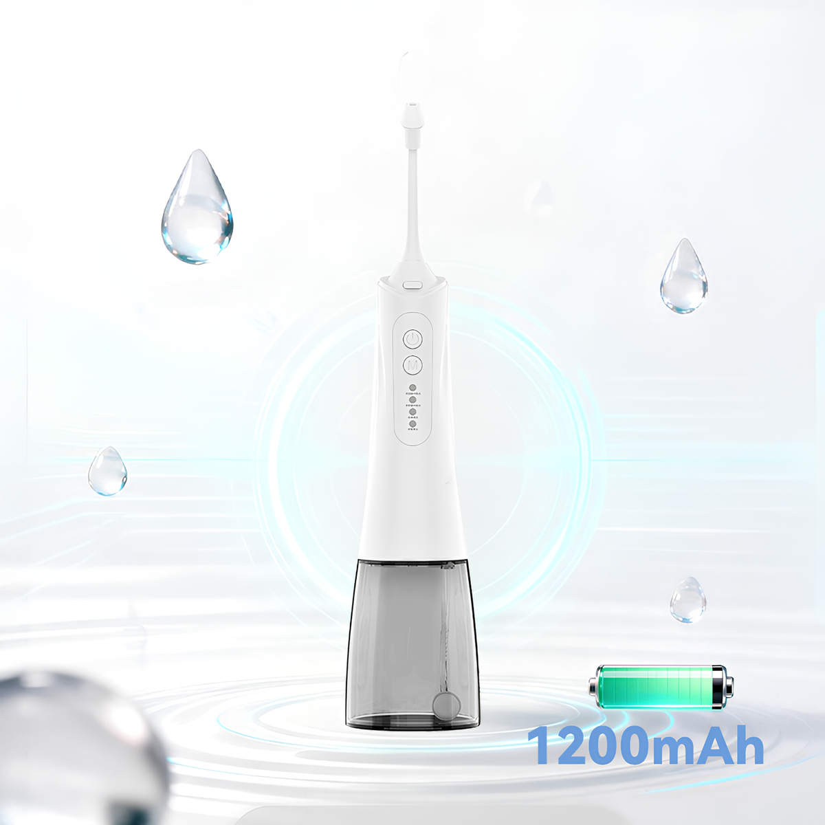 Moravon Nasal Irrigator 1200mAh long-lasting battery