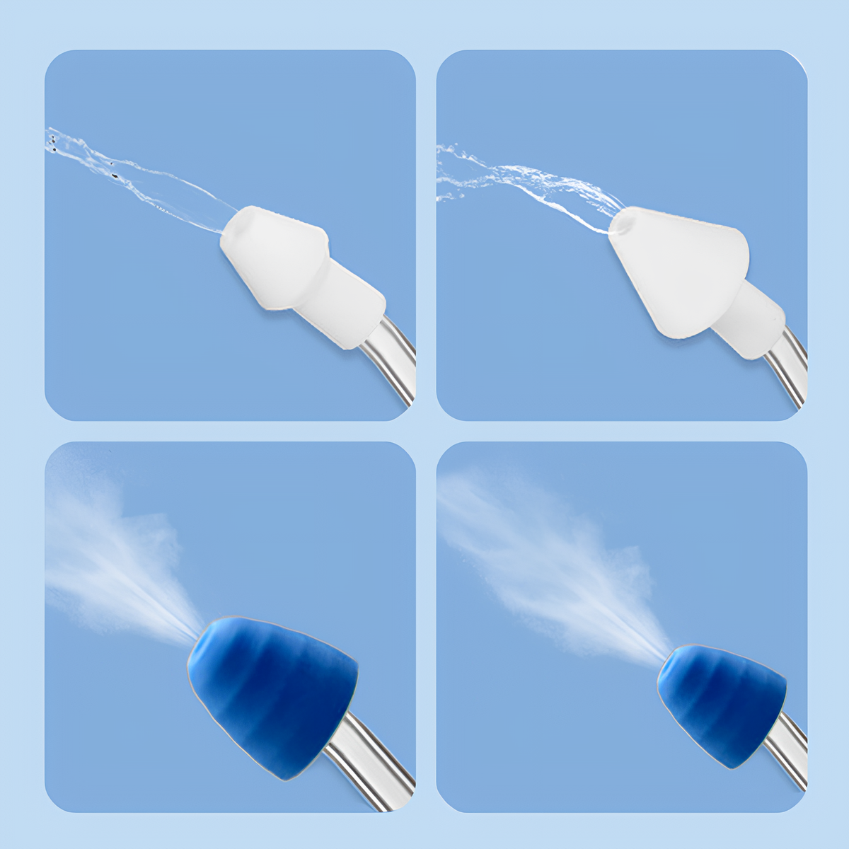 Moravon Nasal Irrigator four selectable cleaning modes