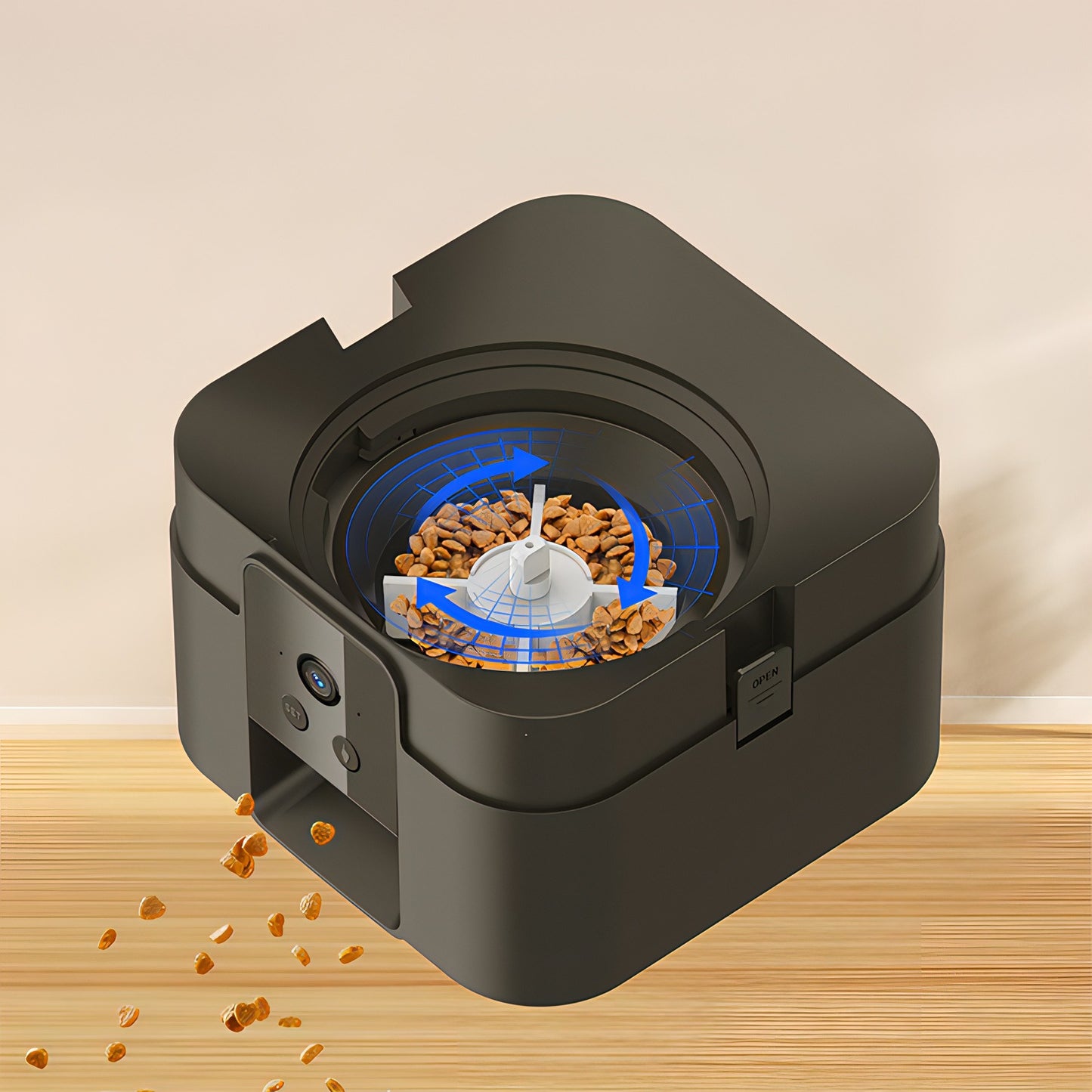 Moravon Pet Feeder jam-free dispensing