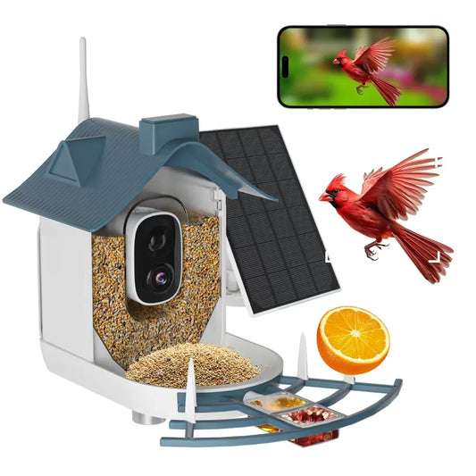 NestBirdy Smart AI Bird Feeder F9