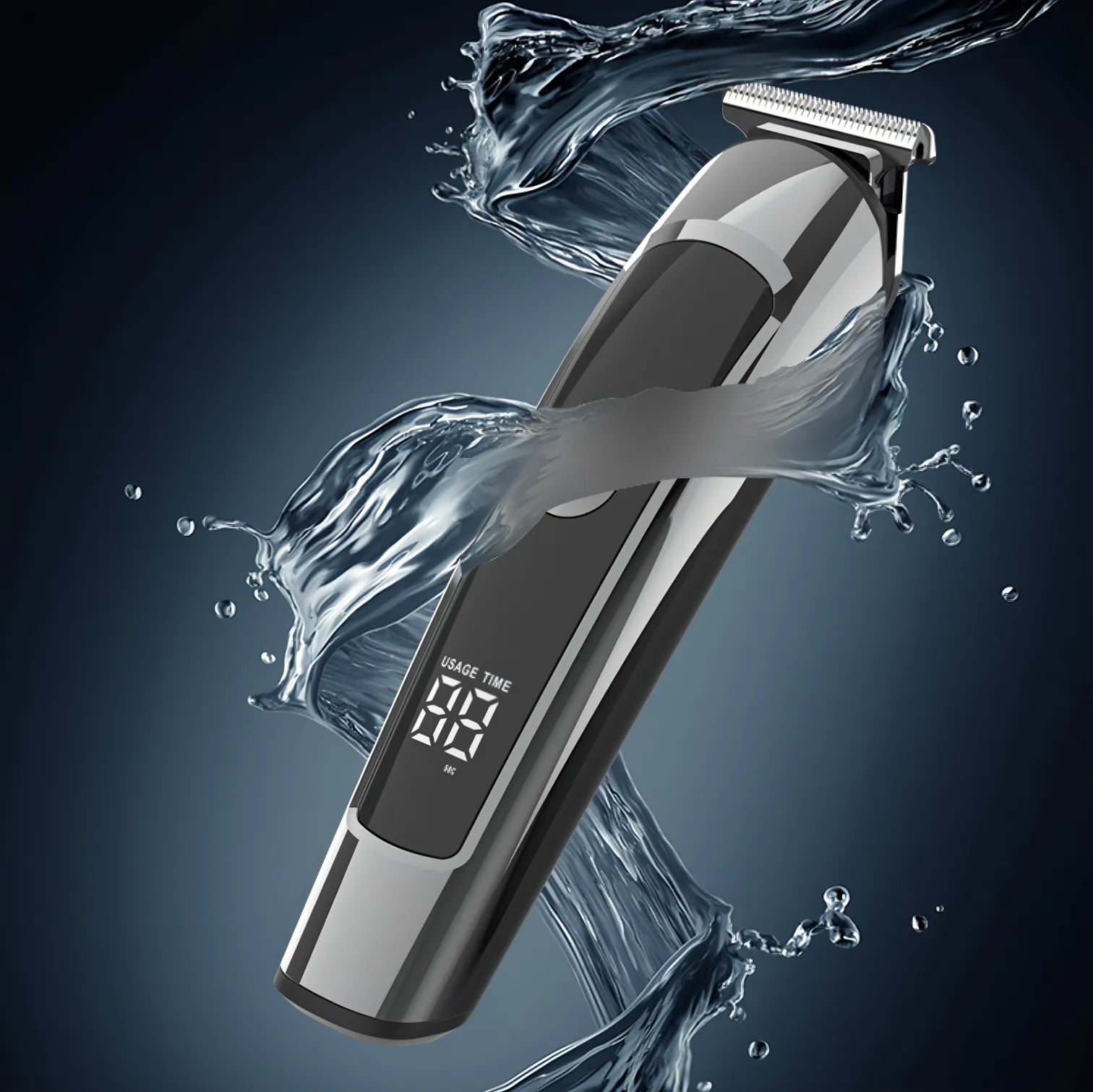 Nordzens Clipper with water splashes on a dark background