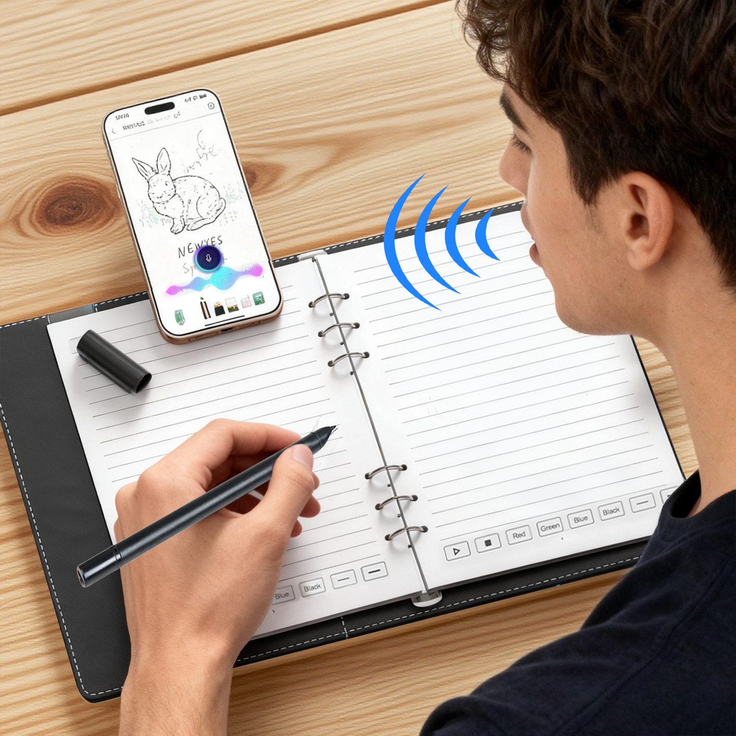 Noxus Digital Notebook AI Voice Creation