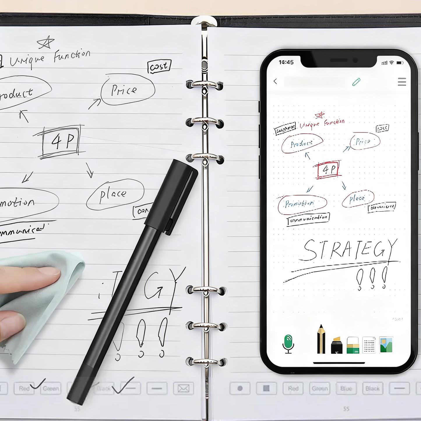 Noxus Digital Notebook Eco-Friendly Reusable