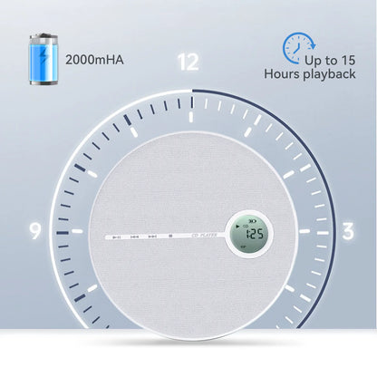  Noxus Portable CD Player hours 