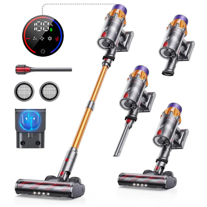 Orazum Vacuum Cleaner with attachments on a white background