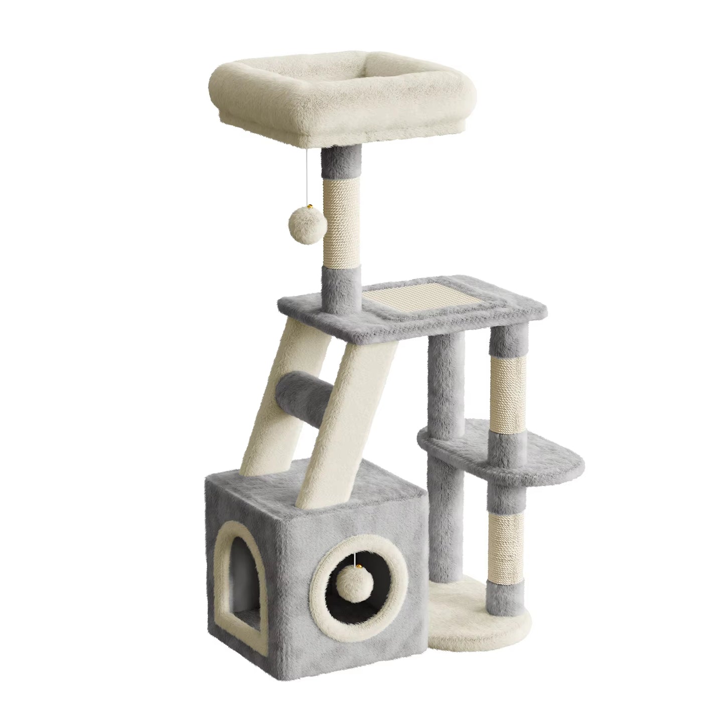 Plianx Cat Tree - 208cm-light gray