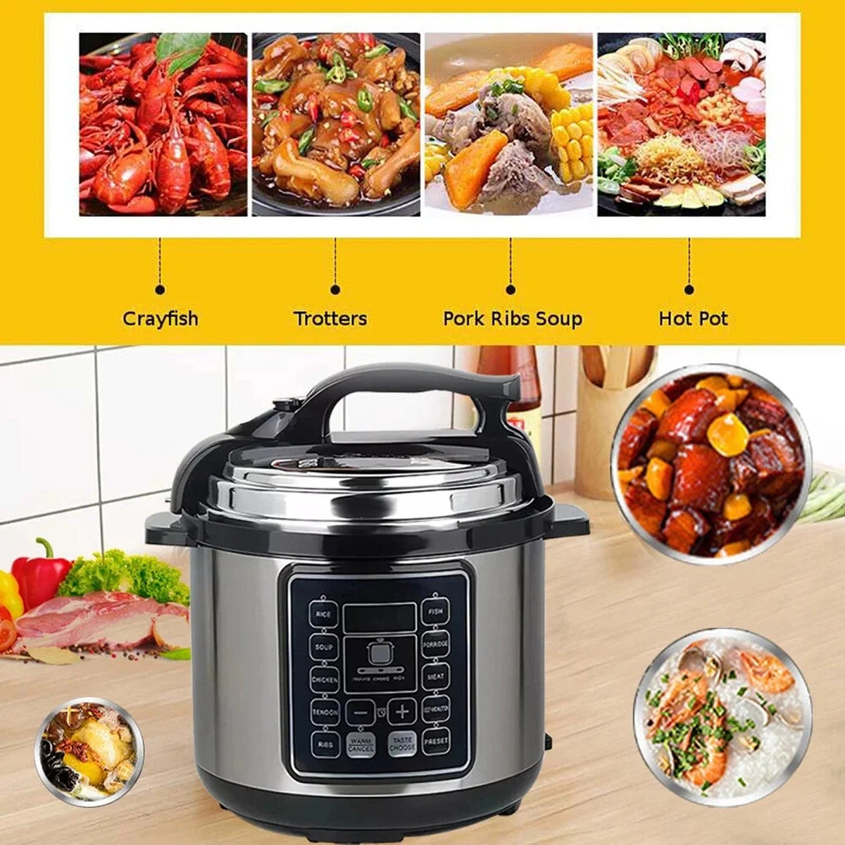 PresCooki Electric Pressure Cooker