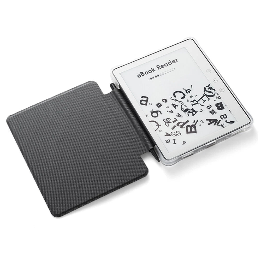 RedyVent EBook Reader with a black cover on a white background