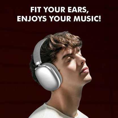 Rivelia Noise Cancelling Headphones memory-foam ear pads with protein leather covers