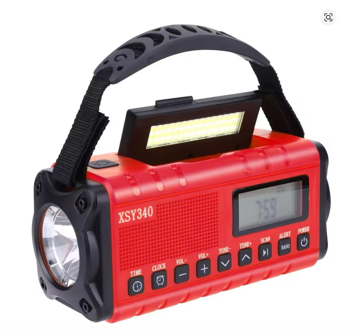 SolTuniex Solar Crank Radio