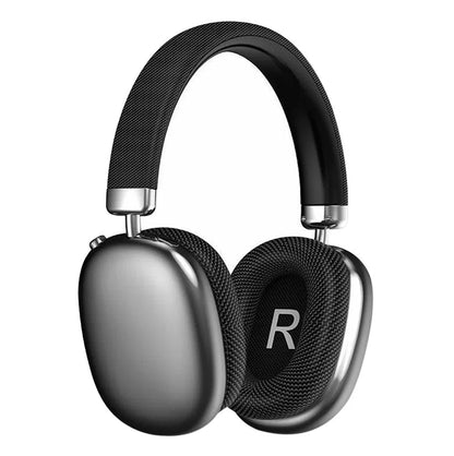 Black and silver Sintra Noise Cancelling Headphones on a white background