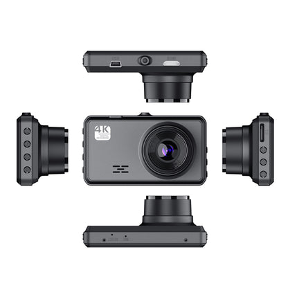 SnapVlt 4K Full HD Smart Dash Cam - specifications detail showing all functions WiFi GPS ADAS G-sensor loop recording