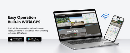 SnapVlt 4K Full HD Smart Dash Cam - real-time video banner 2.4GHz WiFi app wireless monitoring