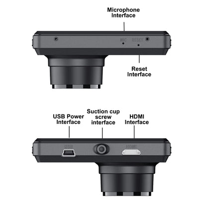 SnapVlt 4K Full HD Smart Dash Cam - installation step 2 hide power cord in window gap along routing guide