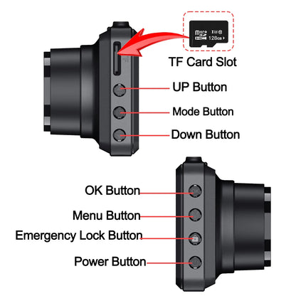 SnapVlt 4K Full HD Smart Dash Cam - installation step 4 completed installed view from inside windshield