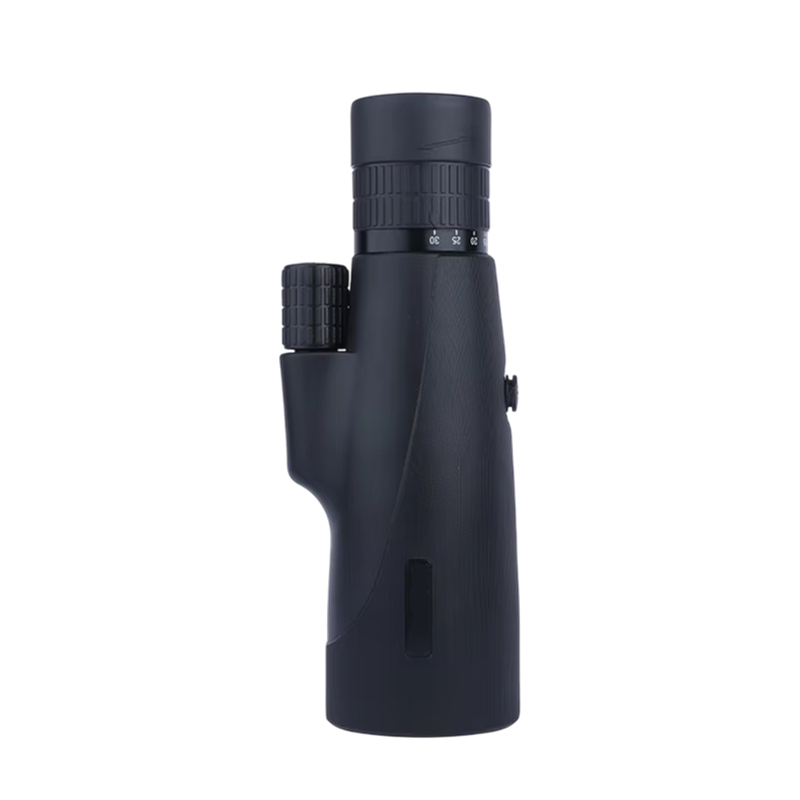 Black SoceScope Monocular on a white background