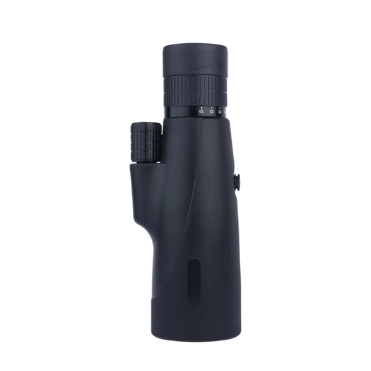Black SoceScope Monocular on a white background