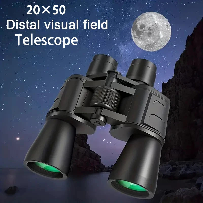 Sovere High Magnification Binoculars with moon and starry sky in the background