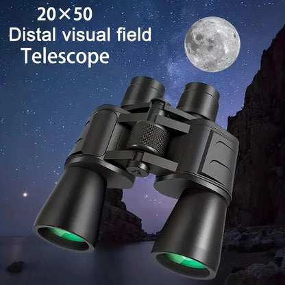 Sovere High Magnification Binoculars with moon and starry sky in the background