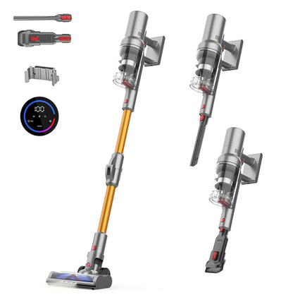 Starpod Vacuum Cleaner with attachments on a white background