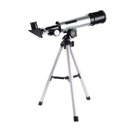 StarySeek Telescope with a tripod on a white background