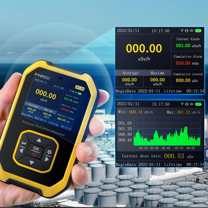 Swiftgrid Radiation Detector LCD Display