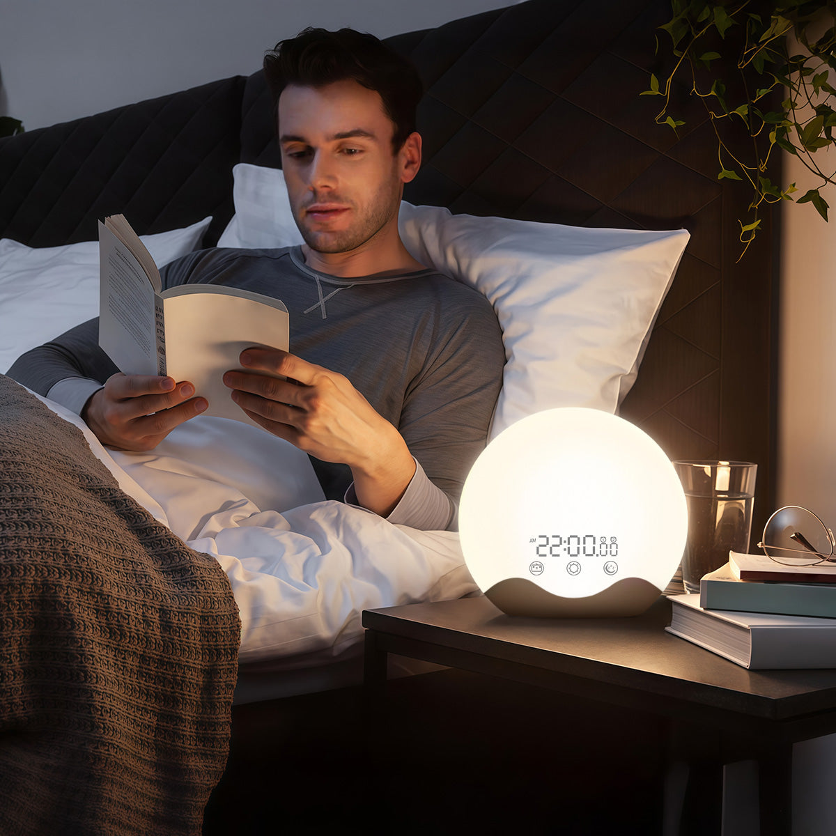 Swiftgrid Sunrise Alarm Clock Full Colour Display