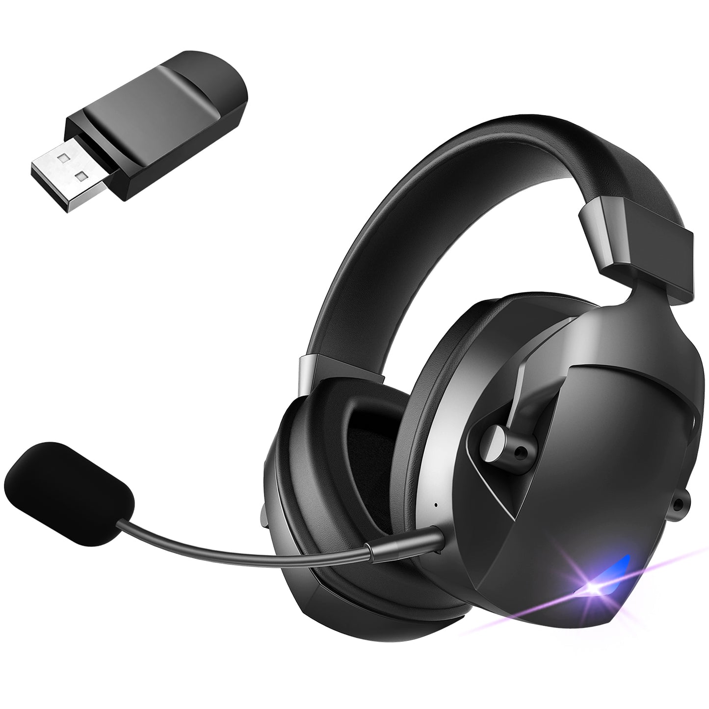 Swiftgrid Wireless Gaming Headset Black