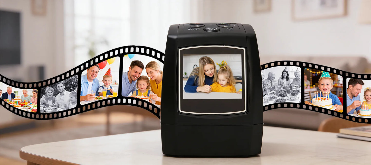 Tayvos Film Scanner Film Compatibility Banner