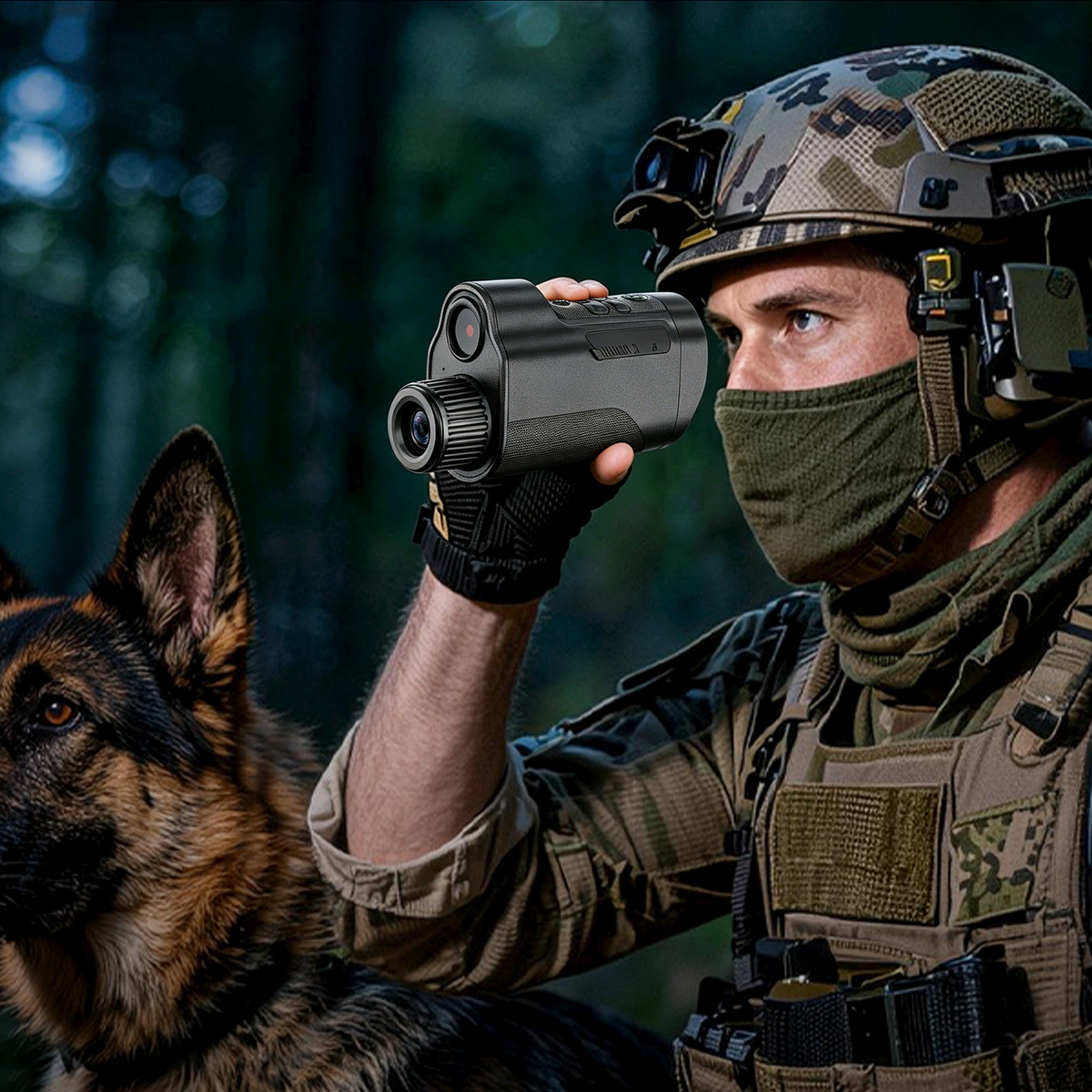 Tayvos HD Night Vision Monocular outdoor use