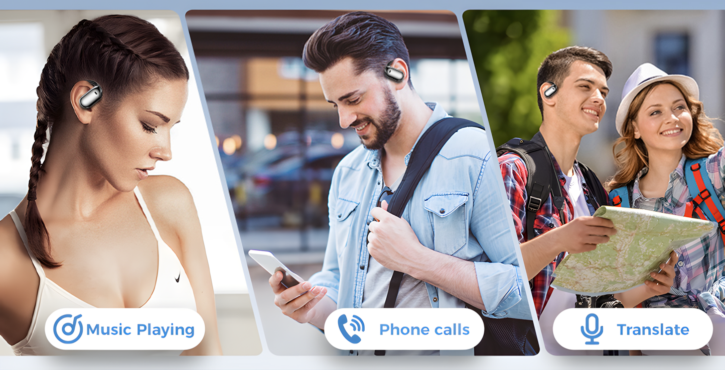 Truevista Translation Earbuds Multiple Uses