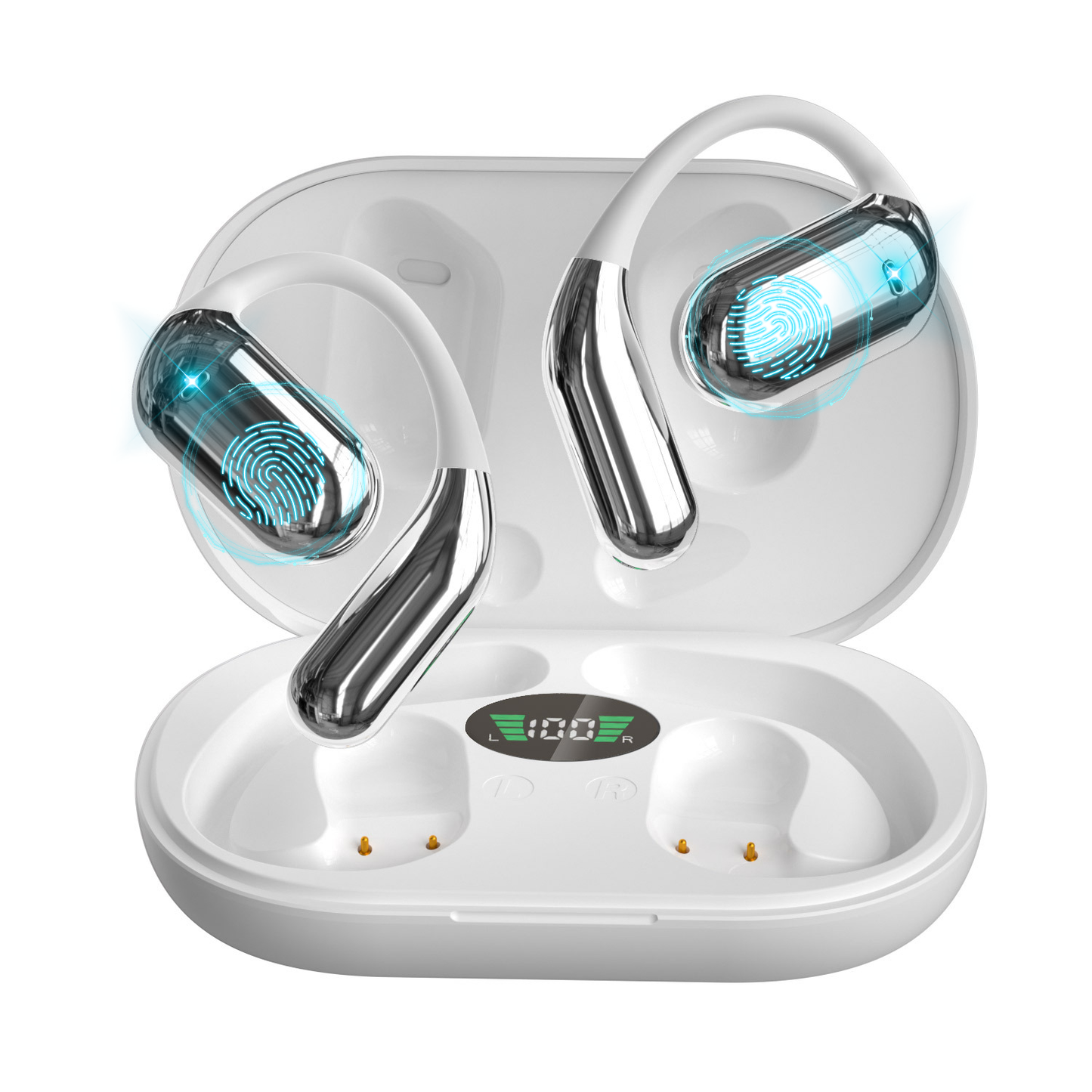 Truevista AI Translation Earbuds - White