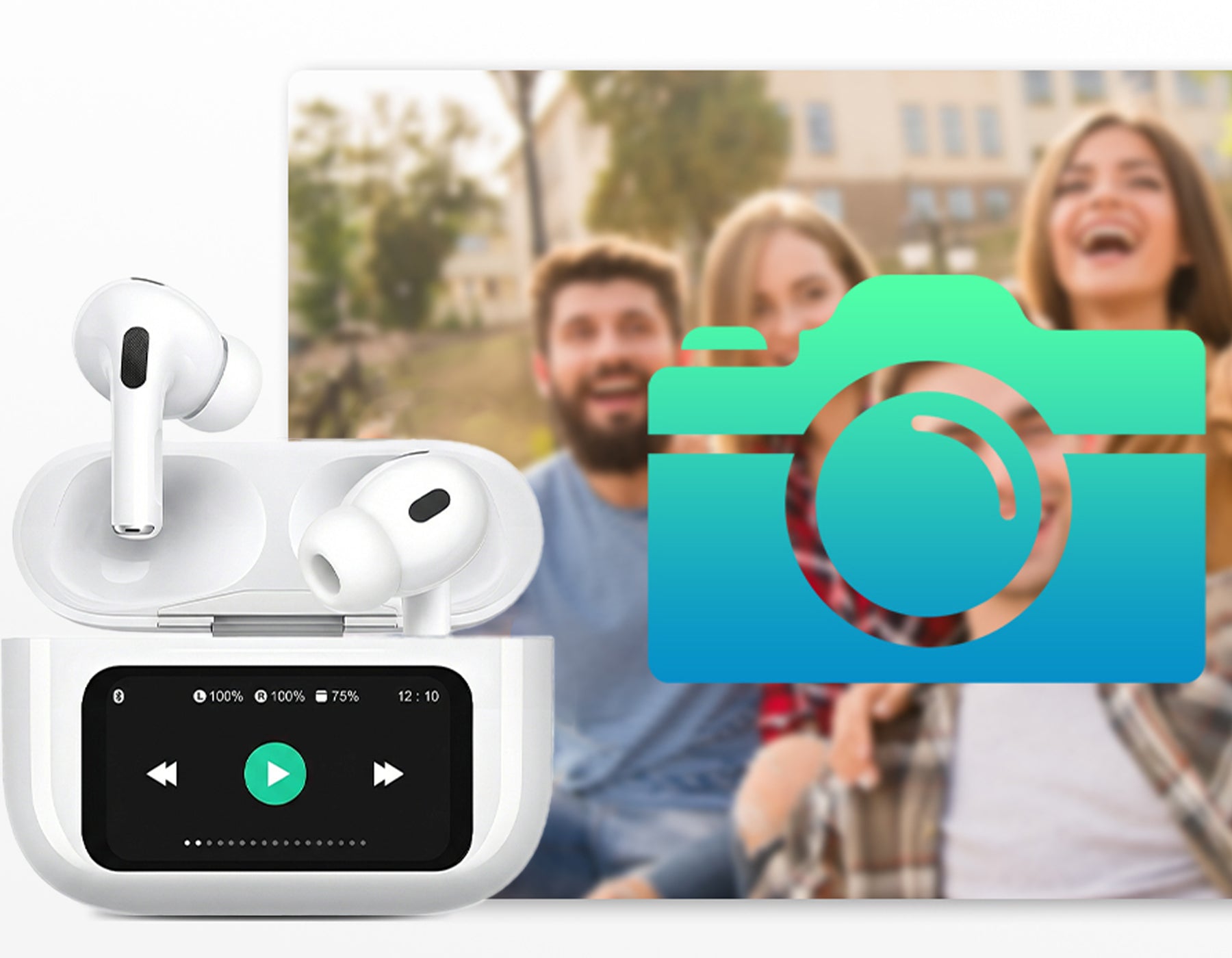 Truevista Earbuds Camera Moments Detail