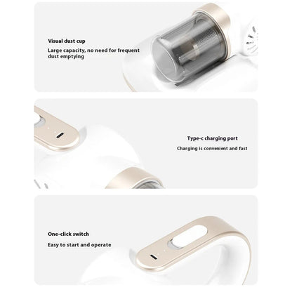 Product packaging with features highlighted on a white background