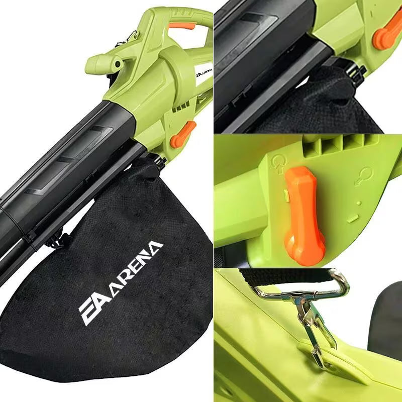 VacoLeaf Cordless Leaf Blower Vacuum lock