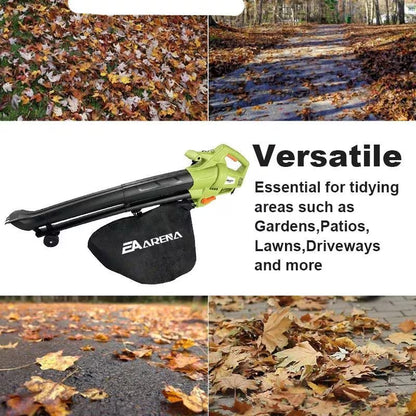 VacoLeaf Cordless Leaf Blower Vacuum patios 
