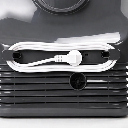 Vakoda Portable Air Conditioner built-in cable storage detail - keeps cables tidy and out of sight